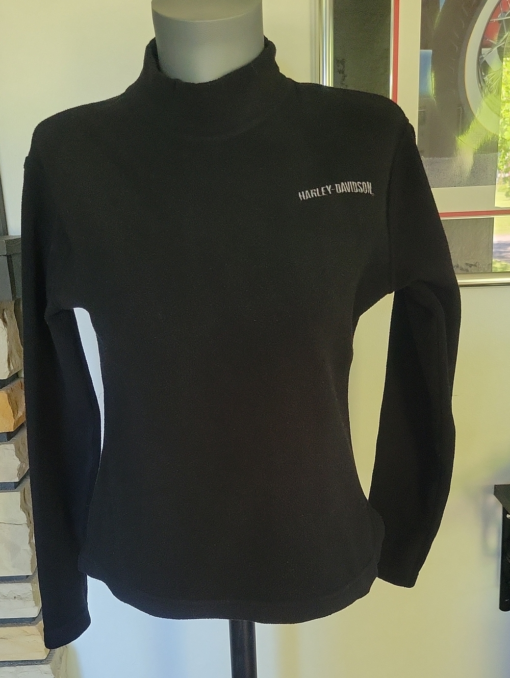 Harley-Davidson Fleece Top Small Black